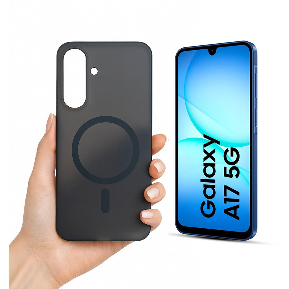 Amazon Basics Slim PC Magnetic Case for Samsung A17 5G | Ultra